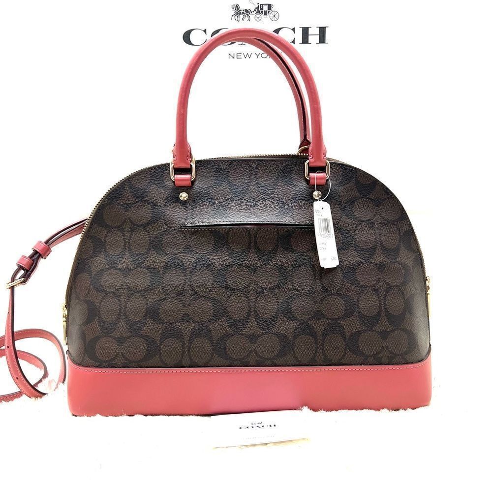 🔥🎁NWT! Coach SIERRA Satchel Handbag Large Msrp:$395.00 - Picture 2 of 9